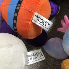 Lot of 7 Funko Five Nights at Freddy’s Plush FNAF Plushies