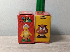*FREE SHIP* 2.5″ GOOMBA + HAMMER BRO Super Mario World of Nintendo Jakks