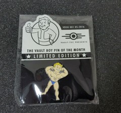 Bethesda Fallout Vault Boy Pin of the Month #1 Strength Limited Edition
