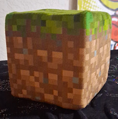 Minecraft Dirt Block Plush