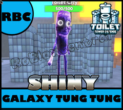 SHINY GALAXY TUNG TUNG – CHEAP TOILET TOWER DEFENSE – TTD UNIT