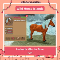Wild Horse Islands – Icelandic Island Unique Hairs / IUH