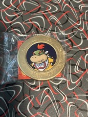 Nintendo Bowser Jr. collectible coin, Super Mario Bros.. new, factory sealed