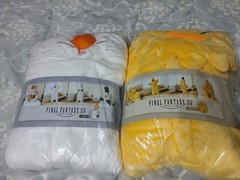 FINAL FANTASY XIV Kigurumi Fat Chocobo & Moogle Set Free Size NEW JAPAN