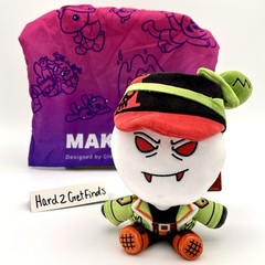 Makeship Griefer Plushie Block Tales Video Game Plush Limited Edition RARE NWT