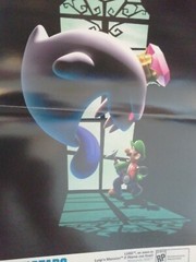 Luigi’s Mansion 2 Poster Luigi v Ghost Nintendo 3DS Dark Moon Movie Mario Galaxy