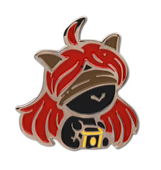 The Binding of Isaac: Afterbirth Lilith Box of Friends Soft Enamel Pin Lapel