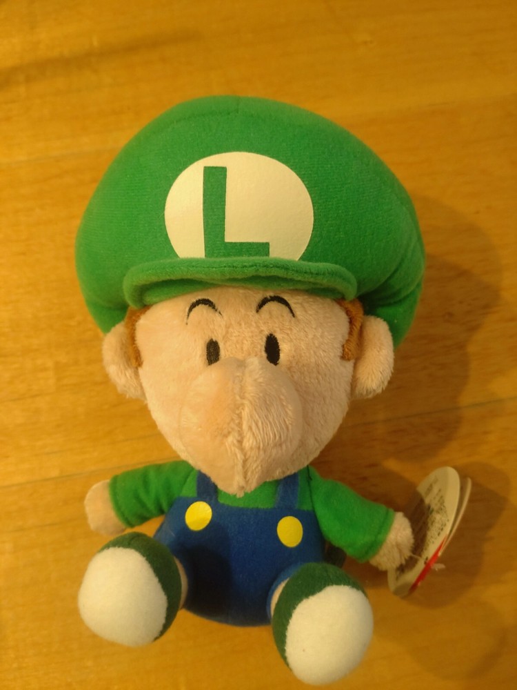 super mario baby Luigi soft Stuffed toy plush doll SK Japan epoch