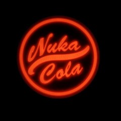 3D Printed FALLOUT NUKA-COLA (GITD) With Stand Fan Sign for your collectibles
