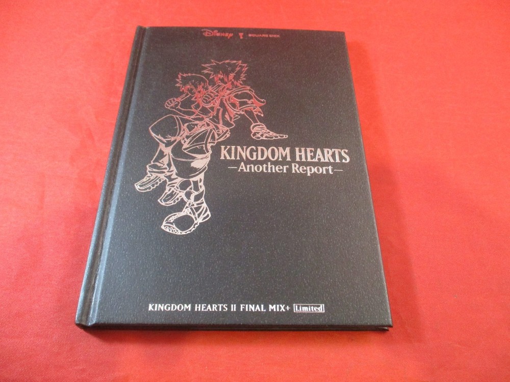 Kingdom Hearts Another Report KH II Final Mix Limited Disney PS2 Promo Book