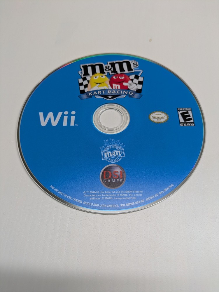 M&M’s Kart Racing (Nintendo Wii, 2007)