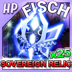 🐟FISCH – 25 SOVEREIGN Relic ⚡FASTEST DELIVERY⚡fish/cs/coins/rare