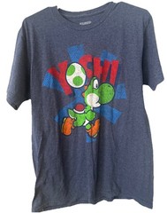 Lot of 3 Nintendo Super Mario Kart Yoshi Joust Graphic T-Shirts Unisex Large