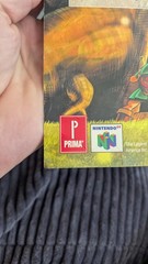 Song Card for Prima Games The Legend of Zelda Ocarina of Time N64 1998