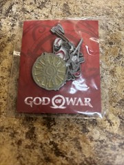 2017 Official God of War Playstation Enamel Kratos Atreus Video Game Lapel Pin