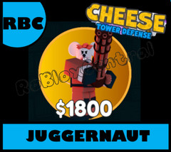 JUGGERNAUT – CHEAP CHEESE TOWER DEFENSE – CTD UNIT