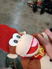 Nintendo Diddy Kong Bean Bag Plush Doll Diddy Kong Racing Promo NFR 1997 BD&A