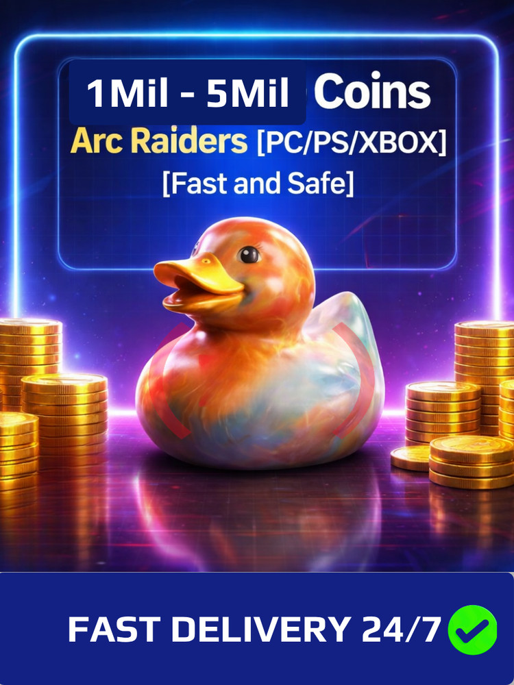 ARC Raiders ✅1 Million-5 Million Coins ✅Fast & Safe 💫 The Cheapest