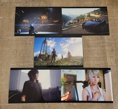 FINAL FANTASY XV POSTCARD 4 SETS OF 5 POSTCARDS FFXV FF15 20 IN TOTAL NO GAME