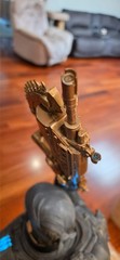 Triforce Gears Or War 2 Marcus Fenix Epic Scale Bust Gold Lancer Ed. *Damaged*