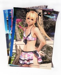 Dead or Alive Xtreme 3 – Original promo posters set (9) KOREAN (31cm x 44cm) DOA