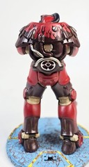 Fallout Power Armor Statue Hot Rod Fl.- NEW