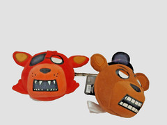 FIVE NIGHTS AT FREDDY’S Mymoji Plush Lot Of 2 Freddy and Foxy