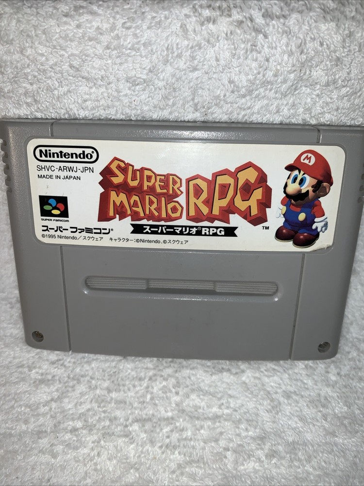 Super Mario RPG Legend of the Seven Stars SNES Super Famicom Japan Import