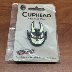 JUST FUNKY EXCLUSIVE CUPHEAD DEVIL ENAMEL COLLECTOR PIN 2017 COMIC-CON PINICORN