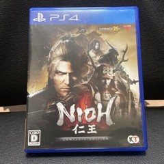 Nioh Complete Edition PS4 JP Ver Used Tested English Supported Region Free