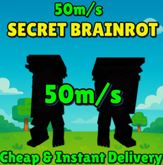 [🟢ONLINE ] Secret Brainrot 50m/s | STEAL A BRAINROT | SAB | 50m/s | GARAMA