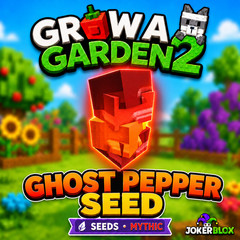 🪴Grow a Garden 2 | Ghost Pepper Seed | GAG2 Fast & Cheap