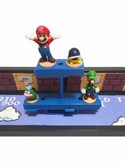 Super Mario Bros. Mario & Luigi Display Stand Diorama Platform