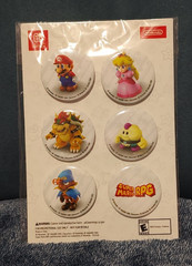 Super Mario RPG 6 Button Set Gamestop Exclusive Pre Order Bonus New Sealed