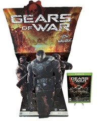 Gears of War Gamestop Store Display Standee Xbox One Game 5FT Marcus Fenix Promo