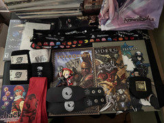 video game preorder/promo/collector/art item lot misc. (21 items)