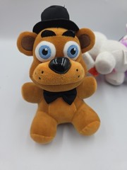 Five Nights at Freddy’s Plush Lot of 5 FNAF Helpy Freddy Foxy White Pink Fox GUC