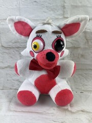 Five Nights at Freddy’s Funtime Foxy Pink White 6.5” Plush 2018 Nightmare Mangle