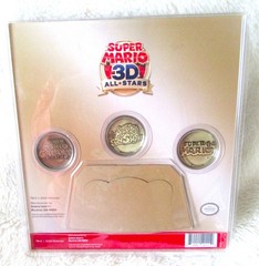SUPER MARIO 3D ALL*STARS 3 PIECE COLLECTIBLE COIN SET BRAND NEW, FACTORY SEALED