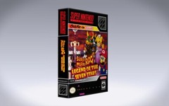 Super Mario RPG: Legend of the Seven Stars Super Nintendo Custom Case *NO GAME*