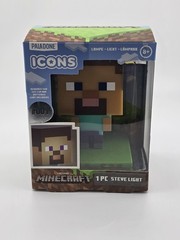 Minecraft Steve Night Light Lamp 3D Character Figure ICONS Paladone