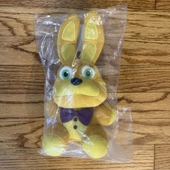 FNAF Five Nights at Freddys Spring Bonnie Plush Hot Topic Exclusive