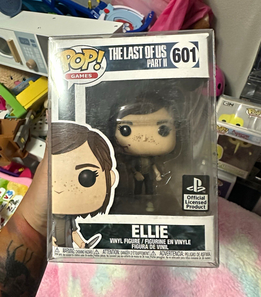 Funko Pop! Games Ellie Vinyl Figure #601 – The Last of Us Part II Licensed