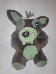 Five Nights At Freddys Phantom Foxy Brown Green Plush