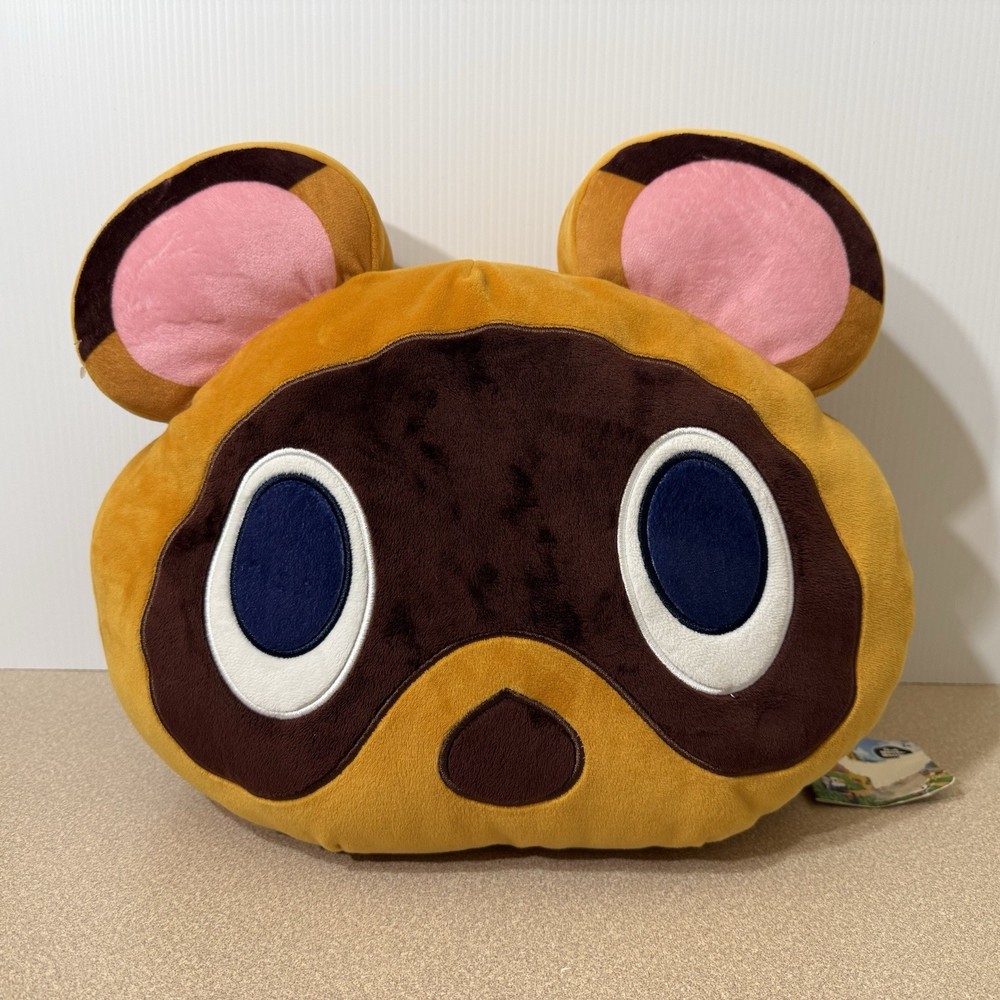 Animal Crossing Club Mochi Mochi 15″ Timmy & Tommy Super Soft Plush Pillow Tomy