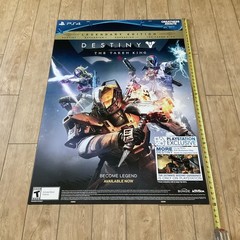 DESTINY The Taken King HUGE Video Game Store Display Sign 33×48 Bungie PS4 Promo