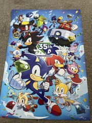 Anime Expo 2026 Sonic 35th Anniversary POSTER Exclusive NEW