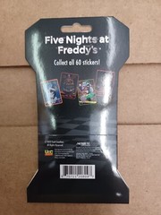 Lot of 4 Pack Five Nights At Freddy’s Holographic Trading Stickers Blister Pack