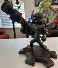 Gaming Heads Ratchet and Clank Exclusive Bronze Statue – Sony Promo – RARE!