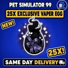🔥💎25x Exclusive Vapor Eggs PS99💎🔥Pet Simulator 99 – CHEAPEST!⚡️💎